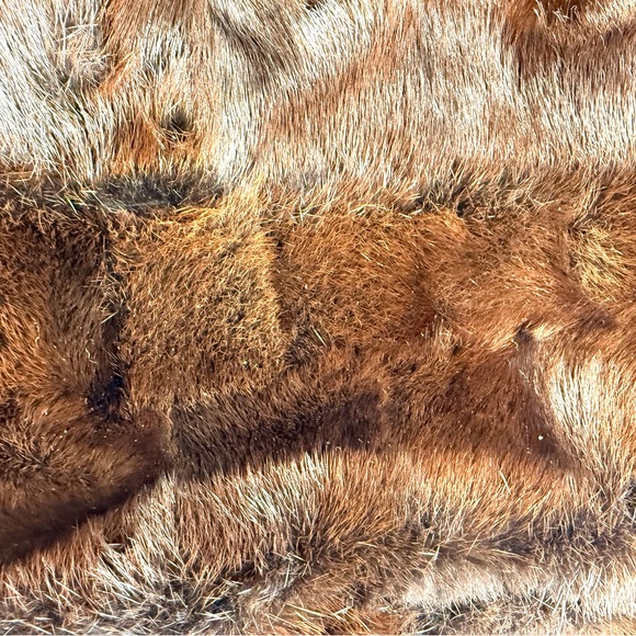 Falorni LaBorse Elegant Black Mink  Tote Bag with Structured Design - Picture 3 of 12